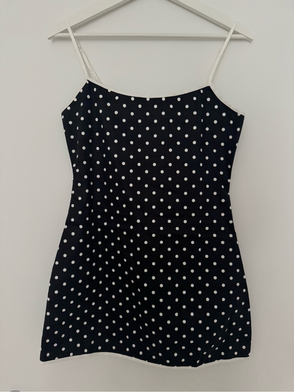 Lioness Voyage Mini Dress Black and White Polka Dot size 6 M - Picture 2 of 4
